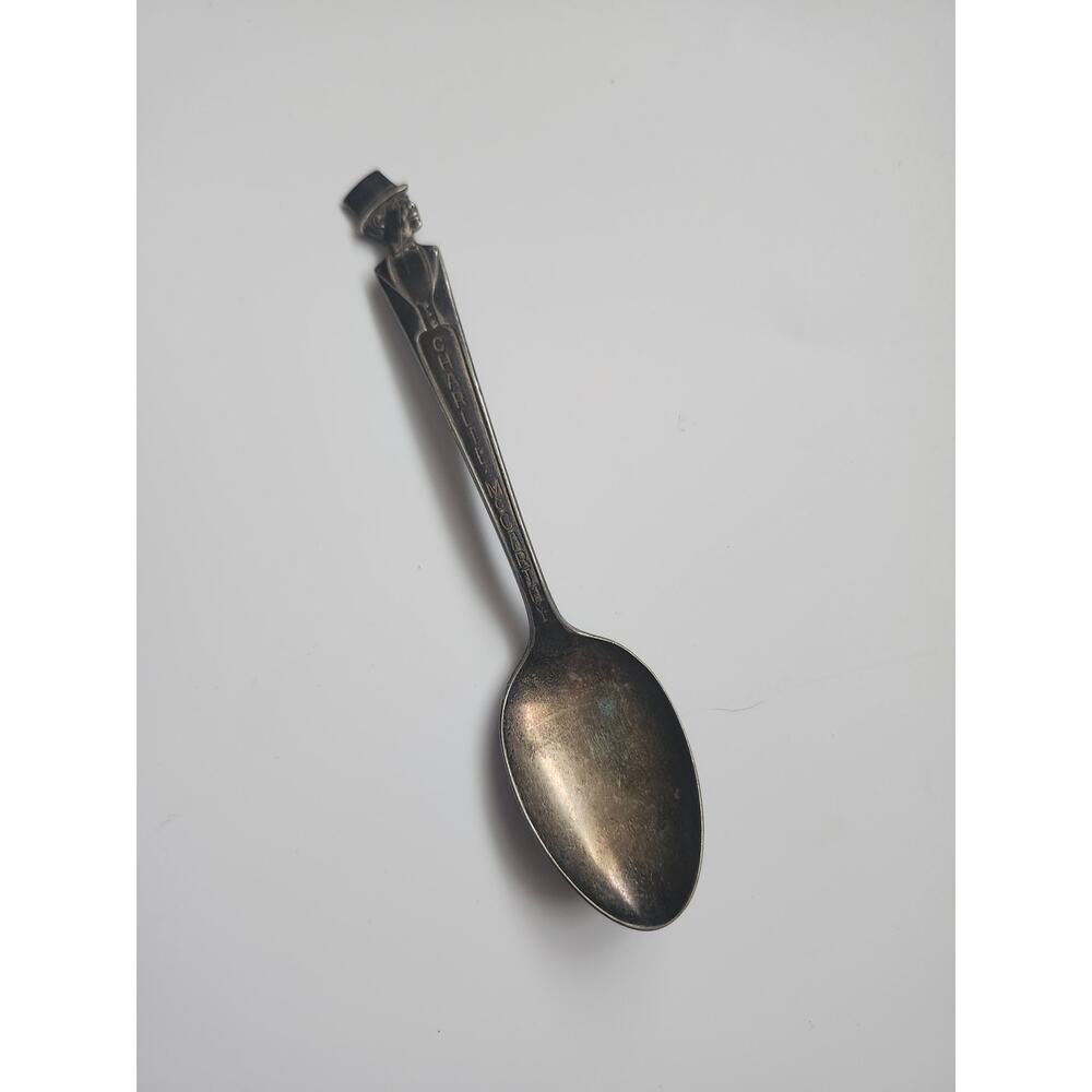 Vintage 1930s Charlie McCarthy Duchess Silverplate Souvenir Spoon Radio Era